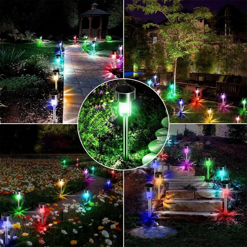 Lâmpada LED Solar À Prova D'água Para Jardim - Bonaventura Decor