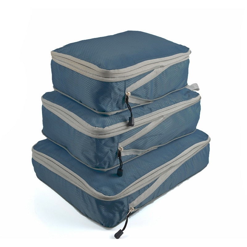 Conjunto de bolsas organizadoras para viagem - Bonaventura Decor