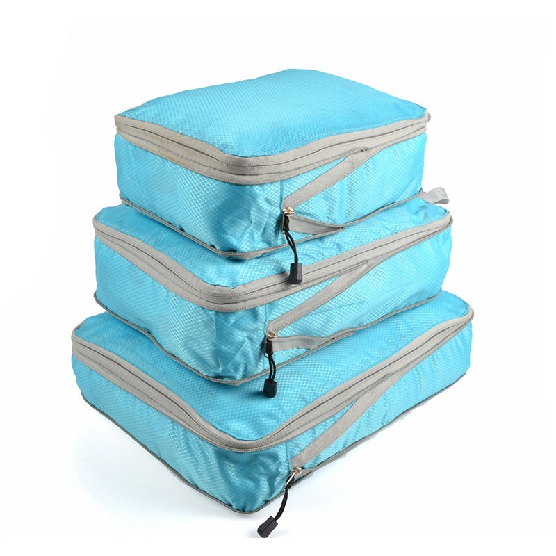 Conjunto de bolsas organizadoras para viagem - Bonaventura Decor