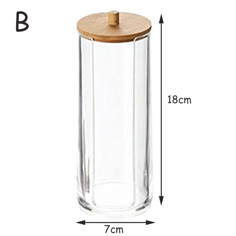 Potes Organizadores para Cotonetes e Algodão - Bonaventura Decor