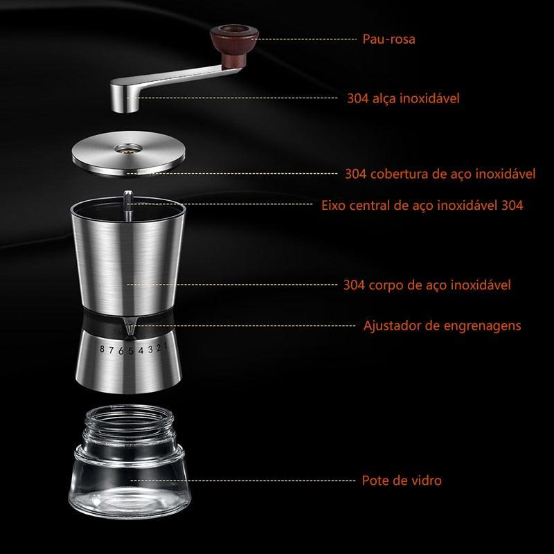 Moedor de Café Manual Portátil - Bonaventura Decor