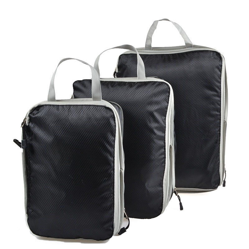 Conjunto de bolsas organizadoras para viagem - Bonaventura Decor