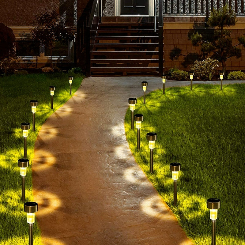 Lâmpada LED Solar À Prova D'água Para Jardim - Bonaventura Decor