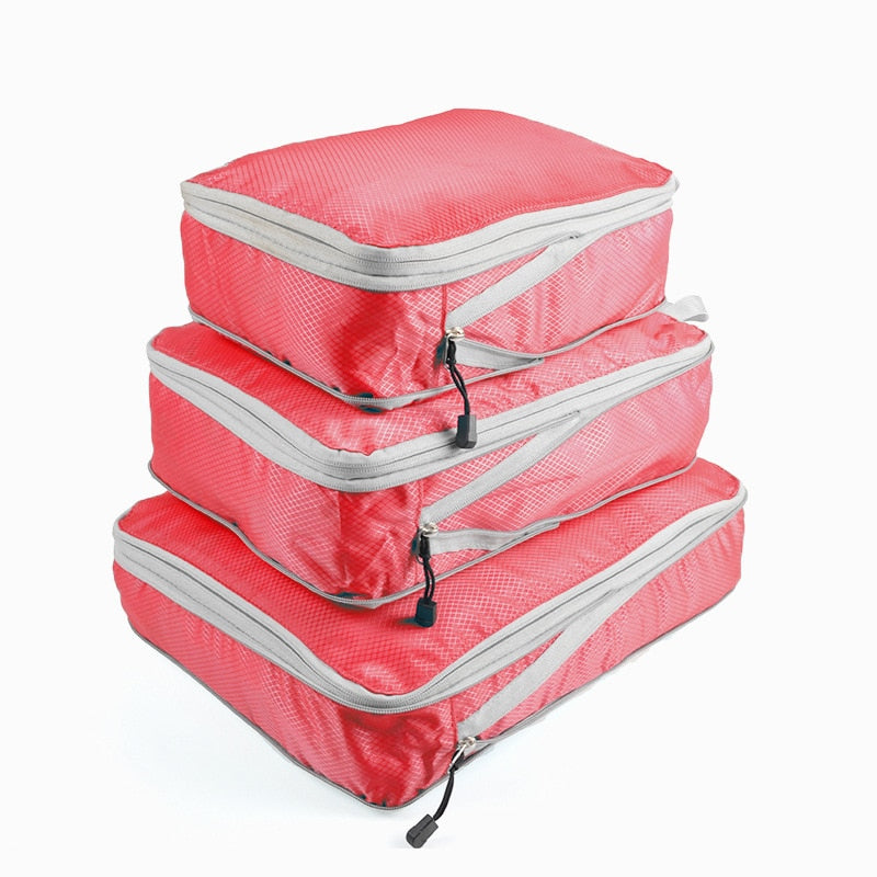 Conjunto de bolsas organizadoras para viagem - Bonaventura Decor